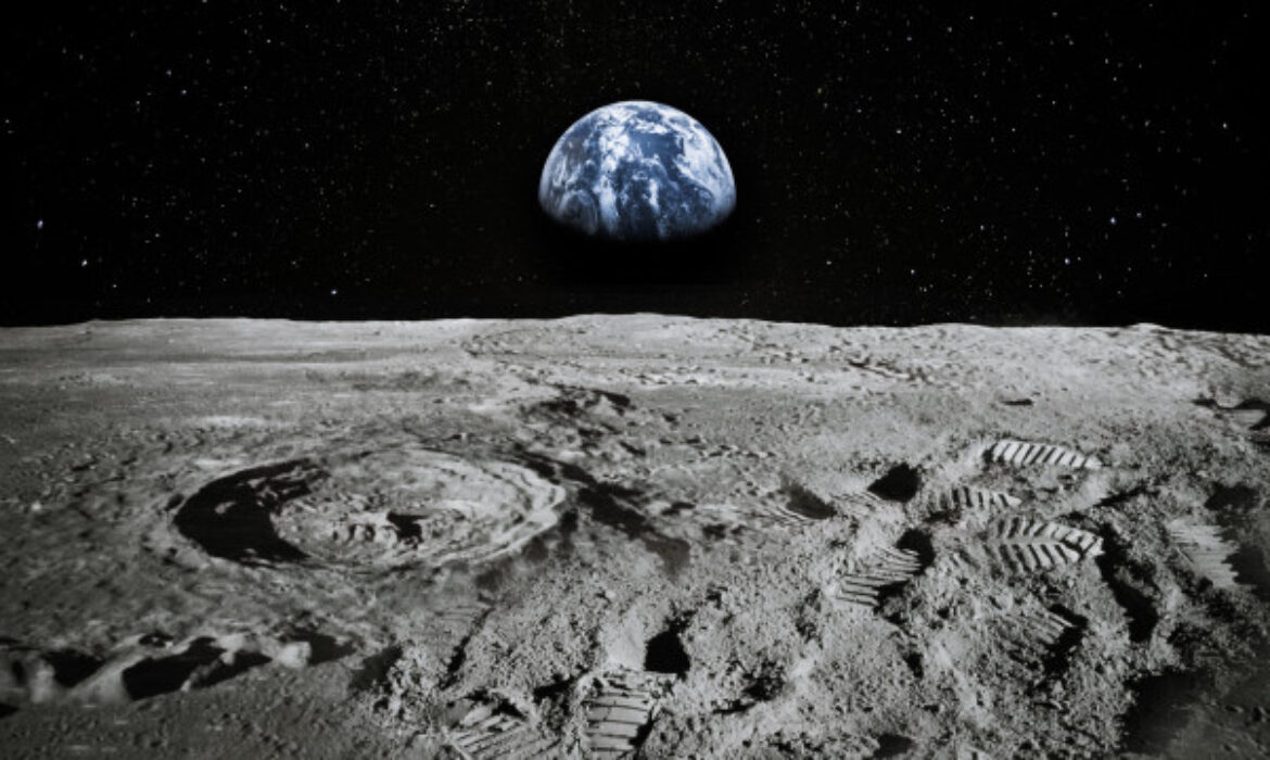 NASA considera construir linha férrea flutuante na Lua
